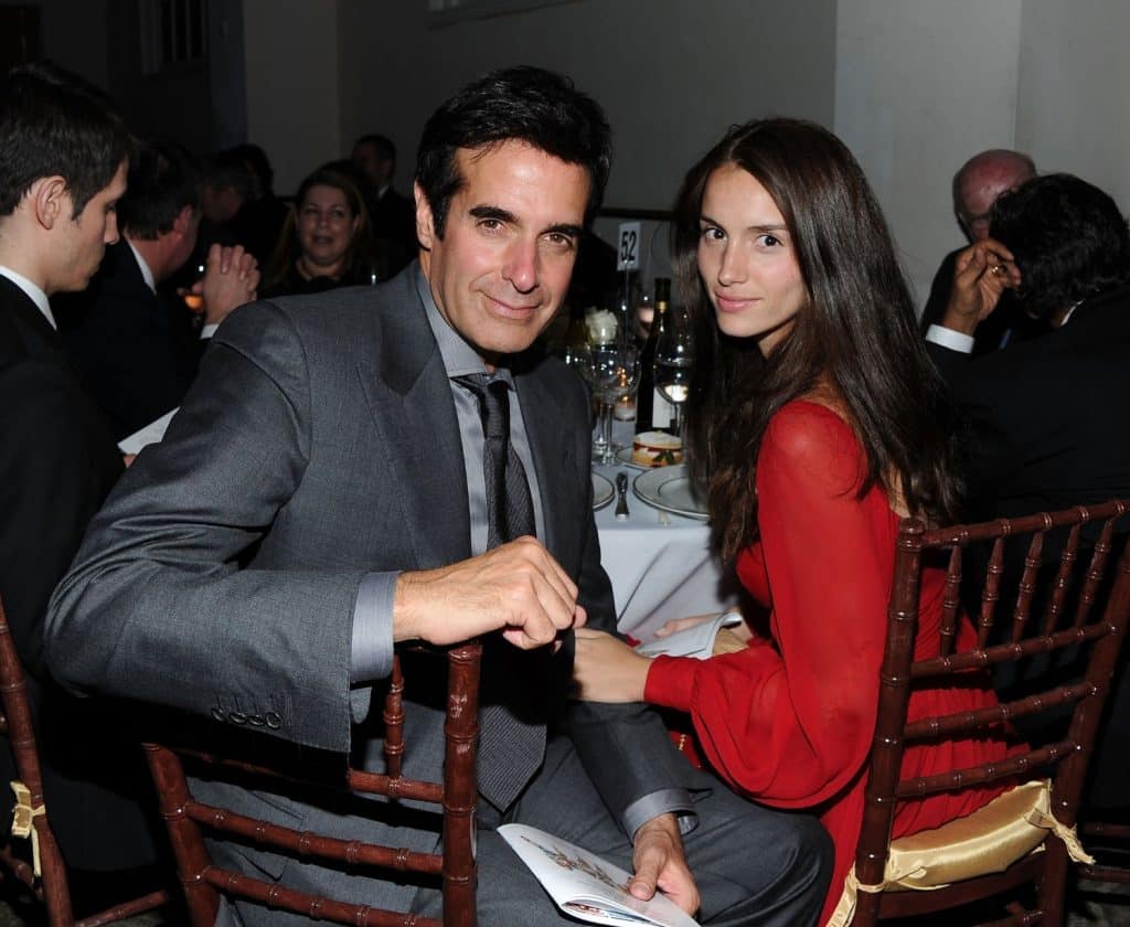 David Copperfield and Chloe Gosselin attend the 46th Annual 2011 National Magazine Awards on May 9 2011 in New York City